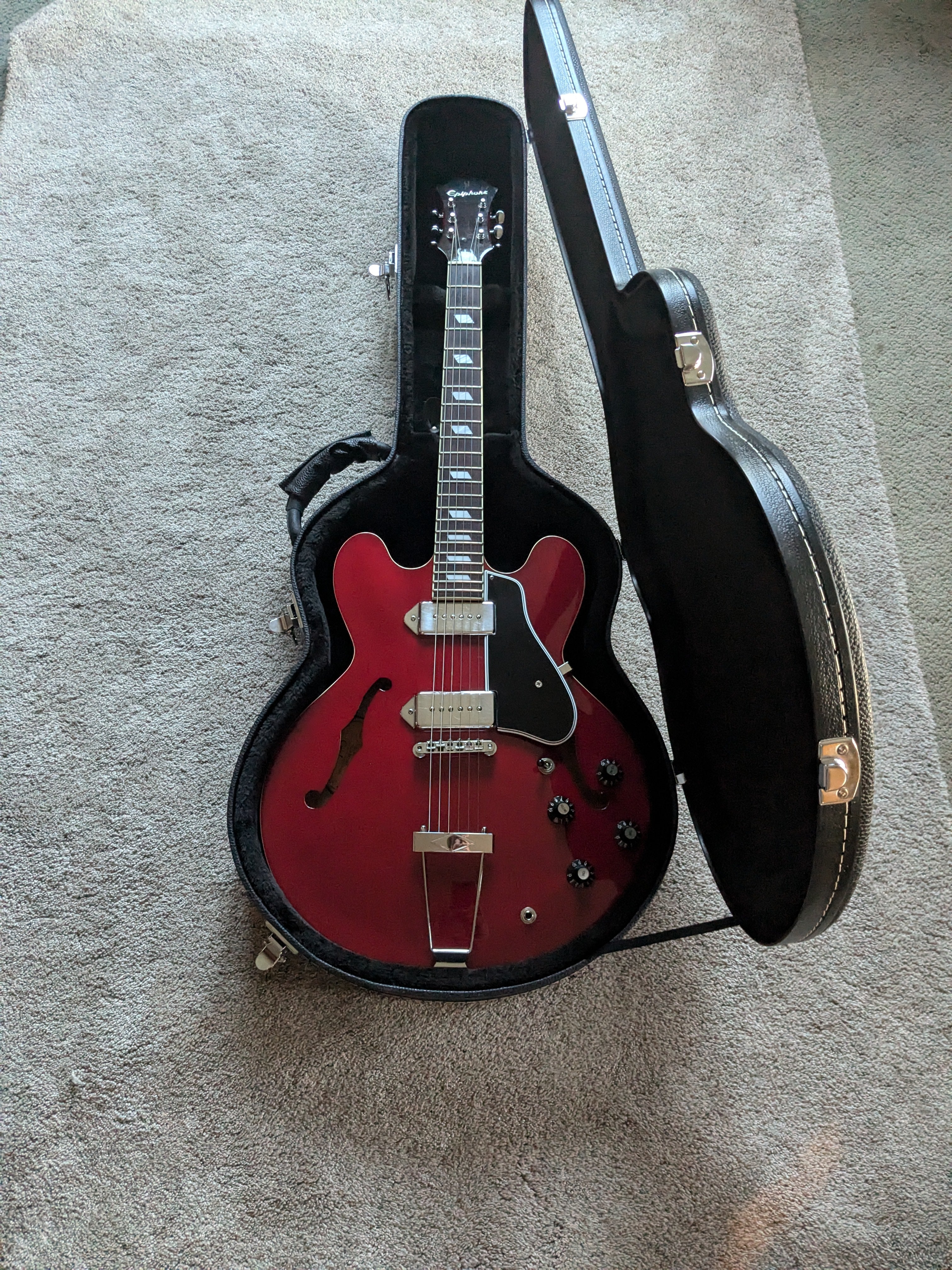 Epiphone Casino Reissue 2001 Cherry Peerless Korea – highgainaudio